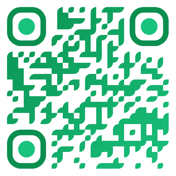 Sample branded QR code style 4