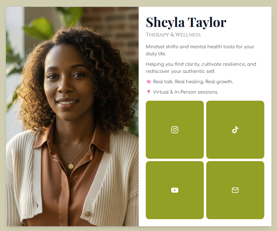 Sheyla profile example
